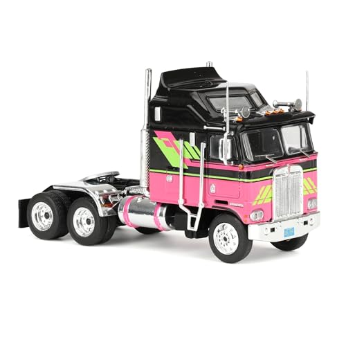 1973 359 Truck Tractor Negro y Verde Lima 1:64 IXO miniatura 2