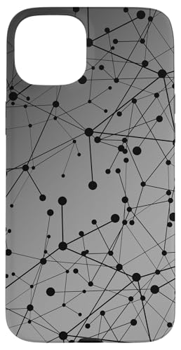 �O���[�J���[�̃l�b�g���[�N�ƃC���^�[�l�b�g�f�U�C���B �X�}�z�P�[�X iPhone 15 Plus �p