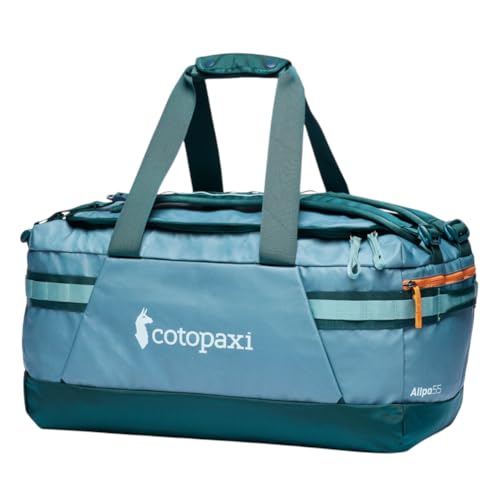 Cotopaxi Allpa Getaway - Bolsa de Deporte (55 L), Abeto Azul y Abismo, Talla única, Allpa Getaway - Bolsa de Lona (55 L)