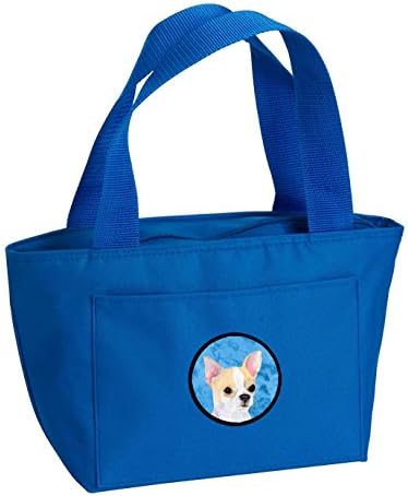 Caroline's Treasures SS4749-BU-8808 Blue Chihuahua Lunch Bag or Doggie Bag SS4749-BU, Large, multicolor