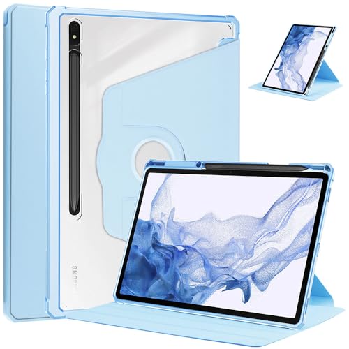 Funda Samsung Galaxy Tab S9 que evita caídas del S Pen y ofrece soporte de lectura cómodo