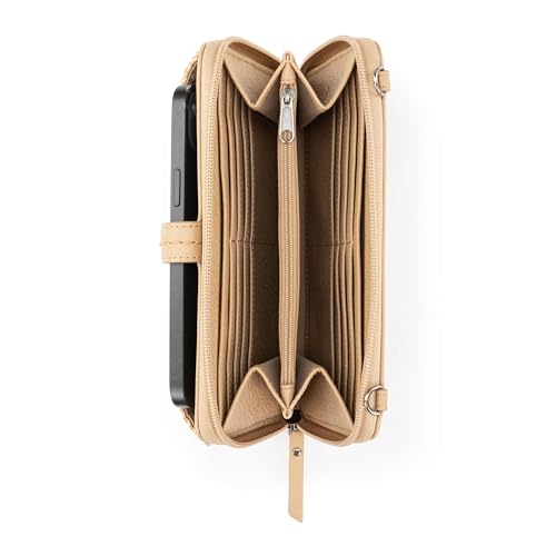 Image of The Sak Iris Smartphone Crossbody Purse - Small Women's Cellphone Bag & Wallet For Everyday- Convertible Wristlet With Zipper