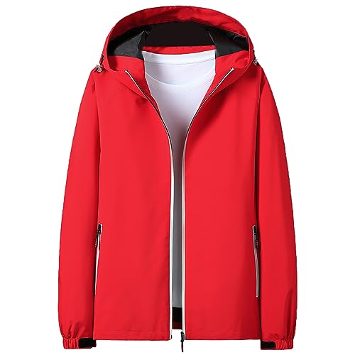 Chaqueta impermeable mujer corta transpirable y gabardina lluvia