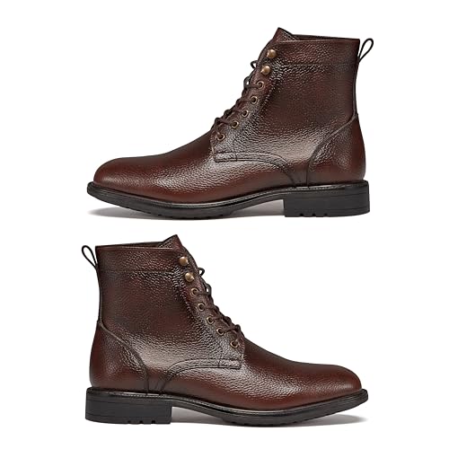 Image of Arkbird Men's Motocycle Combat Boots, Comfortable Stylish Lace Up Fashion Casual Boot For Men
