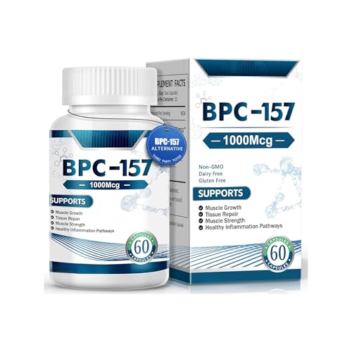 Genérico Nuevo BP-157, no GMO, sin Gluten (60 Piezas),1PC