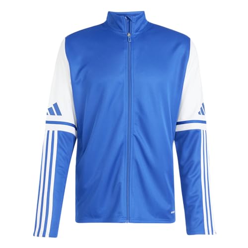 adidas Men's Squadra 25 Training Soccer Jacket, Team Royal Blue/White, Large