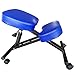 Student-kniender Stuhl Ergonomische Design-Haltestuhl Multifunktions-kniende Stuhl Computer kniende Stuhl Backless ergonomischer Knienstuhl (Color : Blue, Size : 69.5x48x13cm)
