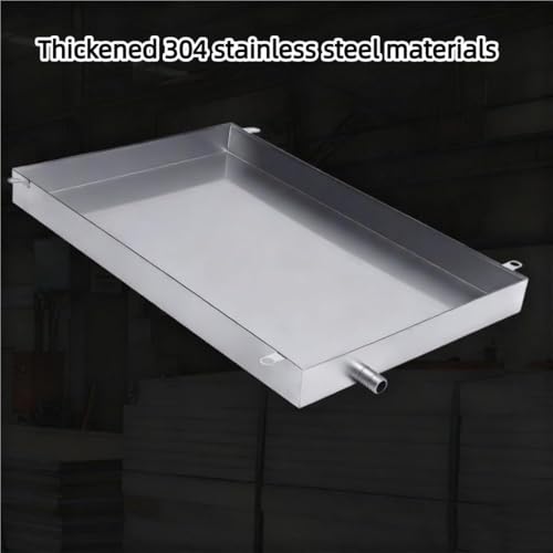 Bandeja de condensado resistente para mini split en acero inoxidable 304 4