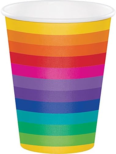 Creative Converting 9 Oz Paper Cups - 24 Count Navy Blue Disposable Cups For Hot & Cold Drinks