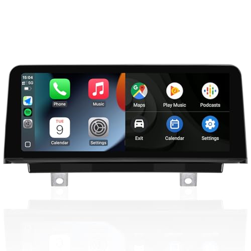 YEEHUNG 10.25 Inch Linux Car Touch Display Screen for BMW 2012-2017 F20 F21 F22 F30 F31 F32 F33 F34 F35 6PIN CIC NBT System Compatible with iOS 26 CarPlay Android Auto Works with OEM Bluetooth