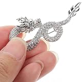 Zoom IMG-1 enamel vintage dragon brooch pin Zoom IMG-1 enamel vintage dragon brooch pin