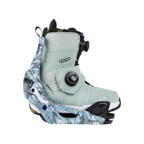 Miniatura 5 de Burton Fijación De Snowboard Step On Blue Butterflies Para Mujer, Talla M, Azul