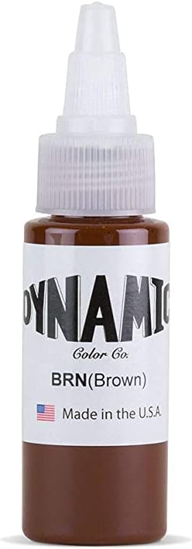 Dynamic Permanent Tattoo Ink 1oz (Brown)