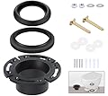 boeemi RV Toilet Seal and Socket Floor Flange Kit, Replace for Aqua Magic Style Plus, Style II and Residence, 385345892 Flange and 34120 Waste Ball Seal, 3 in 1 Combo