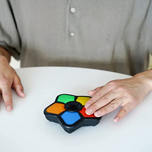 Betterline Light-Up Memory Game With Sounds - Electronic 5 Sequence Handheld Classic Brain Toy For Boys, Girls & Adults, Lightweight, Portable Gift For Kids #TOP5