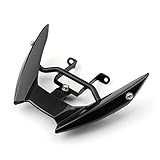 Bruce & Shark(ブルース・サメ)Yamahaヤマハ MT 09 FZ-09 2014-2016 専用 フロントヘッドライトに取り付けるアッパー ステー ブラケット トリムフレーム ブラック