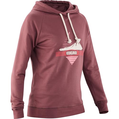 EDELRID Damen Tecu Hoodie, Plum, S