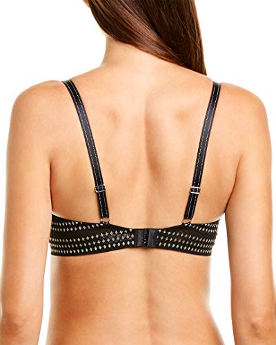 Wacoal Women's Respect Demi Underwire Bra, Black/Champagne, 30C #TOP1