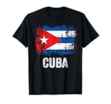 Cuban Vintage Cuba Flag T-Shirt