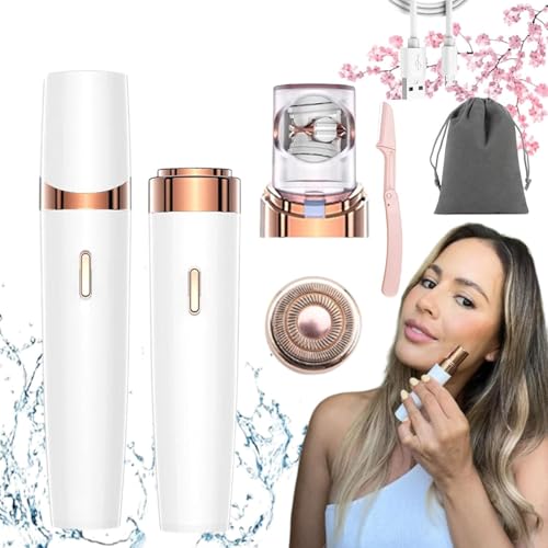 Epil Pro 3.0 - Depilación facial recargable sin dolor para mujeres, depilación facial 3.0, afeitadora eléctrica 7 en 1, para cara, piernas, manos, axilas, 1 unidad