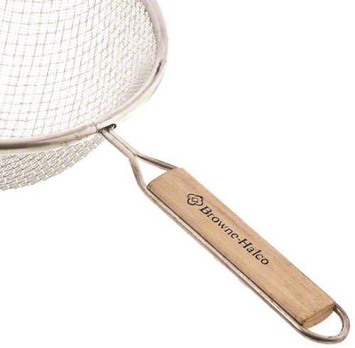 Browne 6-1/4" Wide Medium Double Mesh Strainer #TOP4