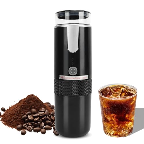 WGFOIP Cafetera Portátil, Cafetera Monodosis Tipo C, Recargable, Ligera, Portátil para Picnic WGFOIP Cafetera Portátil, Cafetera Monodosis Tipo C, Recargable, Ligera, Portátil para Picnic