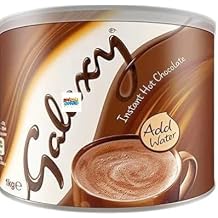 Gal.laxy "Luxury Drinking Chocolate Powder   1kg Catering Size Bag   Rich & Creamy Hot Cocoa Mix for Caf s, Homes, Offices & Events"