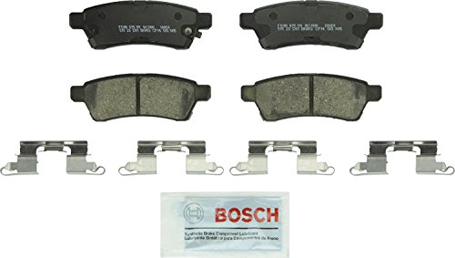 BOSCH BC1100 QuietCast Premium Ceramic Disc Brake Pad Set - Compatible with Select Nissan Frontier, Xterra; Suzuki Equator; REAR by Bosch - Used condition - US$23.01