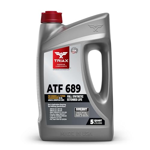 Triax Atf 689 Full Synthetic For Zf 6hp 8hp 9hp Transmissions Compatible Wit...