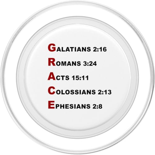 Grace Acrostic – 5 Christian Faith Bible Verse Scriptures PopSockets PopGrip pour MagSafe – vue 2
