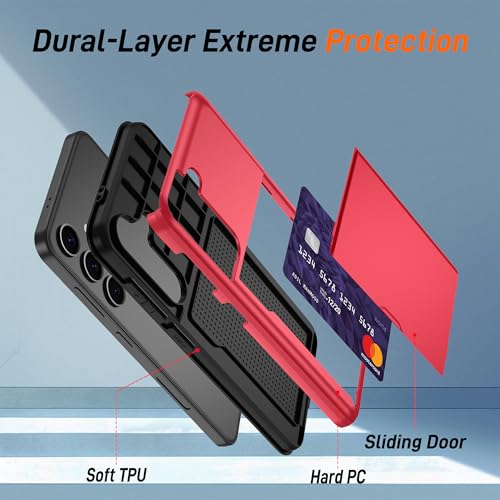 Étui antichoc pour Samsung S25 Pilaru coque double couche robuste - 6