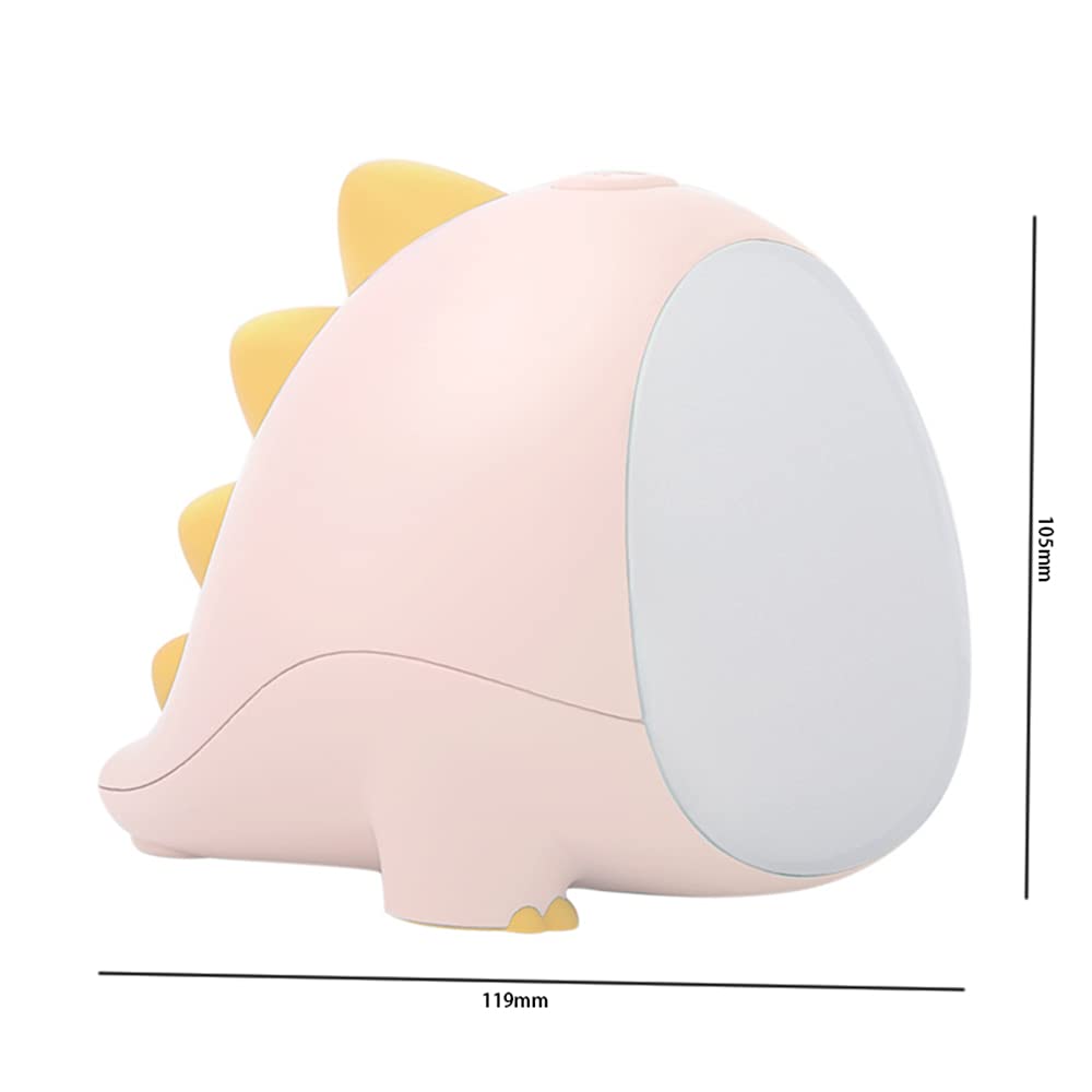 La Petite veilleuse Dinosaure avec minuterie d'arrêt Automatique, lumière Kawaii sûre et Durable et Compagnon Lumineux, adaptée à l'alimentation de bébé et au Changement de Couche