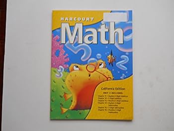 Paperback Harcourt Math: Unit 3 (California Edition) Book