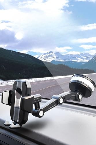 Hombak Jel Vantuzlu Cama Takılabilen Güçlü 360 Derece Dönebilen Ayarlanabilir Araç Içi Vantuzlu Telefon - Görsel 4