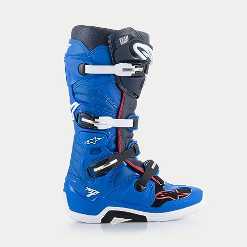 Image of Alpinestars Men's Tech 7 Enduro Drystar Waterproof Motocross Boots, Enhanced Comfort, CE-Certified