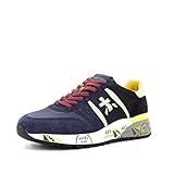 PREMIATA Sneakers Lander Uomo cod.Lander Dark Blue - Yellow Size:42 EU