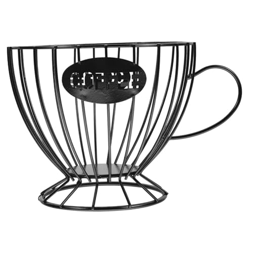 Coffee Pod & Fruit Basket Countertop Organizer Stand