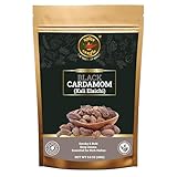 Spice Magic Herbs & Spices ~ 100% Pure, Aromatic & Natural I Gluten-Free I Non-GMO I Indian Origin (3.5oz (100g), Black Cardamom (Kali/Moti Elaichi))