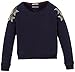 Produktbild Tommy Hilfiger Mädchen Kacey CN HWK L/S Sweatshirt, Blau (Peacoat-PT 409), 128 (Herstellergröße: 8)