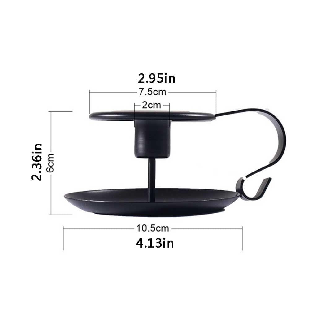 Portavelas de hierro retro para candelabros cónicos para fiestas, bodas, mesas de Navidad, decoración del hogar, candelabros decorativos