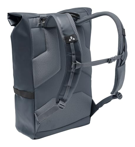 Vaude Mineo 23 Daypack - Zaino Con Chiusura A Rotella, Volume 25 Litri Con Scomparto Per Notebook, Impermeabile, Pet Riciclato, Funzione Di Aggancio Trolley - 3