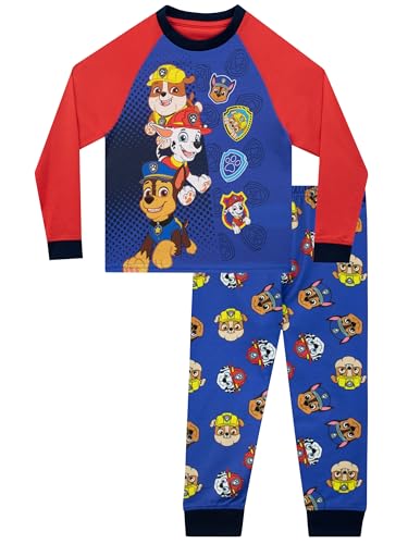 Paw Patrol Pajamas | Rubble, Marshall, Chase Pajama Set | Long Sleeve Boys Pajamas