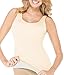ASSETS Red Hot Label by SPANX Flipside Firmers Extra Firm Control Tank, XL, White / Ecru