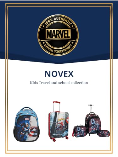 Image of NOVEX Original Kids School Bag with 2 Wheels & Trolley Handle For Easy Travel