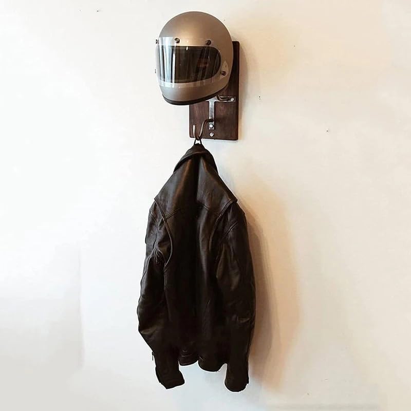 Helmhalterung Wand 1Pcs Motorrad Helm Rack Wand-Montiert Lagerung Halter
