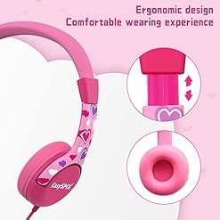 EasySMX Casque Audio Enfant avec Limiteur de Volume, Casque de Protection Oreilles Confortable pour Enfant 3-12 Ans… - Les Beatles, Paul McCartney, John Lennon, RIngo Starr, George Harrison EasySMX Casque Audio Enfant avec Limiteur de Volume, Casque de Protection Oreilles Confortable pour Enfant 3-12 Ans… – Image 5