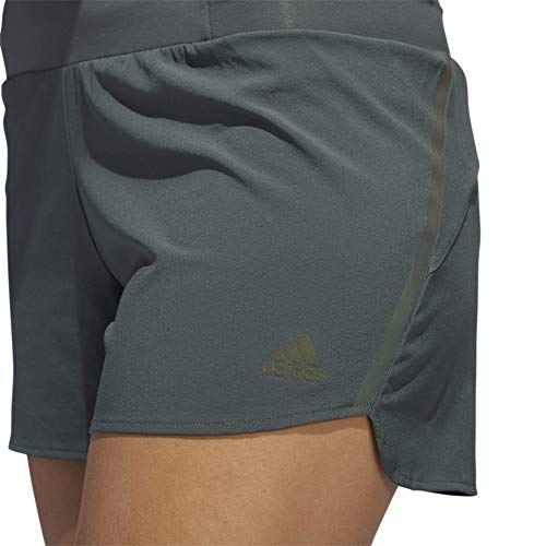 Short Feminino Adidas Supernova Saturday Running Corrida Verde DX2482 (P)