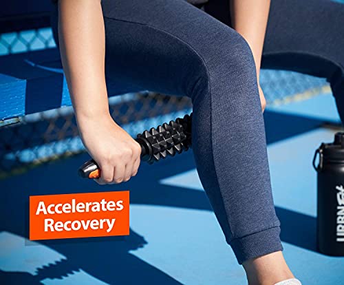 Urbnfit Muscle Roller - Massage Stick For Sore Muscles, Deep Tissue Leg & Body Rollers - Massager For Athletes, Yoga, Physical Therapy, Recovery With Free Workout Guide #TOP3