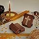 NKlaus - Jesus Christus - christliche Ikone Triptychon - Spasitel - reise Altar Holz 36177