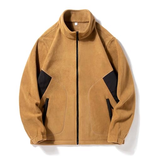Blouson Hiver Homme Coupe Vent et Parka Chaude en Sherpa